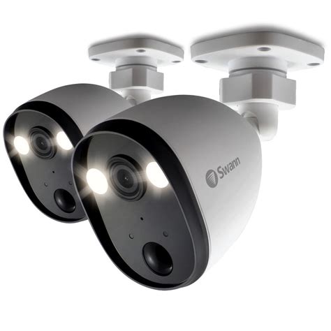 Swann 4 X 4K Ultra HD Thermal Sensing Dome IP Security Cameras