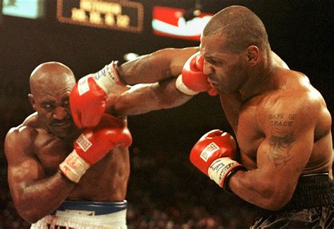 Photos: A look back at the Mike Tyson-Evander Holyfield ear-bite fight ...