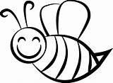 Bee Coloring Page Printable  Portal Tribun sketch template