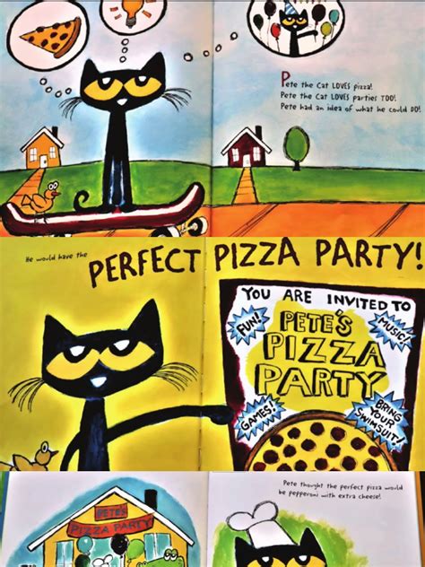 Pete The Cat and The Perfect Pizza Party | PDF