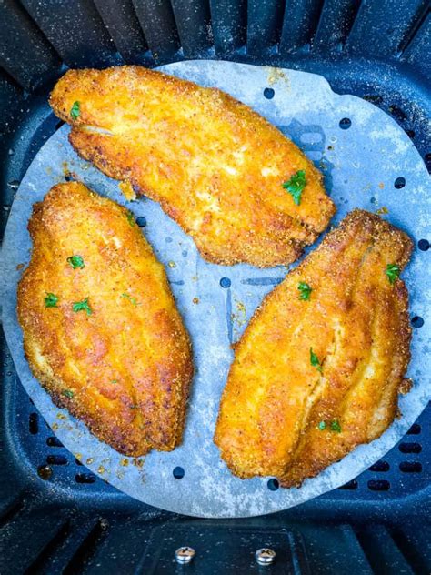 Air Fryer 3 Ingredient Fried Catfish