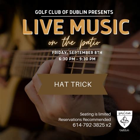 Live Music on the Patio - Golf Club of Dublin