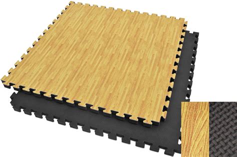 Puzzle Mat 3cm Wood Black