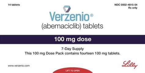 Verzenio: Uses, Dosage, Side Effects, Warnings - Drugs.com