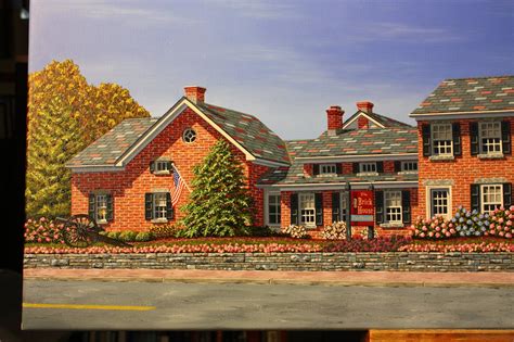 MARK OBERNDORF FINE ART: The Brick House - Wyckoff, NJ