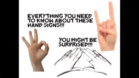 You NEED to know what these hand signs mean | Sign meaning, Ok hand ...