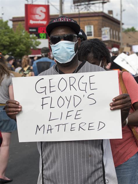 Protest against police violence - Justice for George Floyd… | Flickr