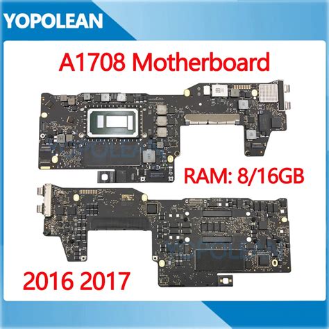 Original-A1708-Motherboard-for-MacBook-Pro-Retina-13-A1708-Logic-Board ...