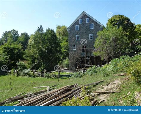 Old Mill stock image. Image of wood, flora, mill, tree - 77785487