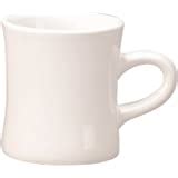 Amazon.com | Diner Coffee Mug: White Ceramic Mug: Coffee Cups & Mugs