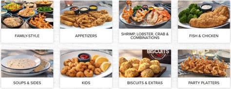 Red Lobster Menu Prices