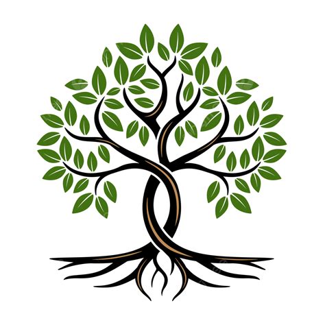 Oak Tree Logo Design, Tree Logo, Green Tree, Oak Logo PNG and Vector ...