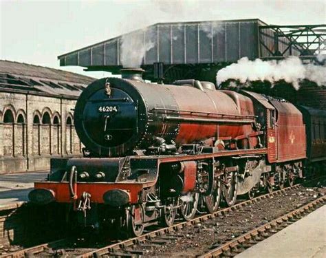 BR (LMS) Princess Royal class 4-6-2 No 46204 'Princess Louise' | Steam engine trains, Steam ...