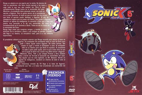 Sonic X Dvd Cover