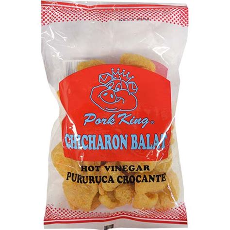 Pork King Chicharon Hot & Vinegar 60g - Akabane Bussan