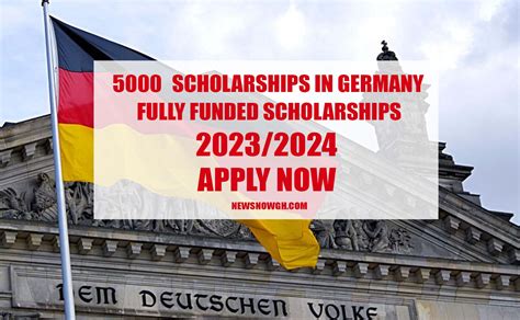 2023 Fully Funded 5000 Scholarships in Germany