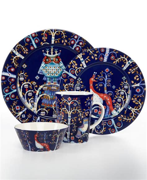 iittala Dinnerware, Taika Blue Collection & Reviews - Dinnerware ...