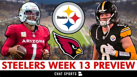 Steelers vs. Cardinals Week 13 Preview: Keys To Victory, Score ...