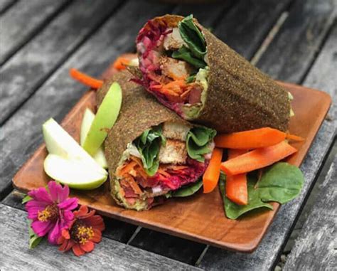 Spicy Vegan Wraps Recipe - Get Fit Now