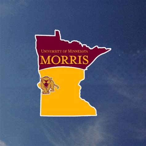 University Of Minnesota Morris State Shape Magnet | University of ...