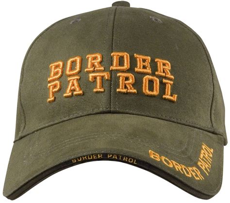 Border Patrol - Olive Drab - Deluxe Low Profile Baseball Cap – Grunt Force