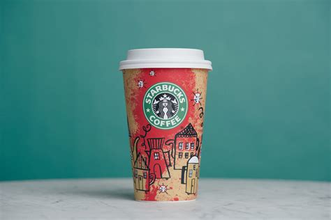 Celebrating 25 years of Starbucks (mostly) red holiday cups