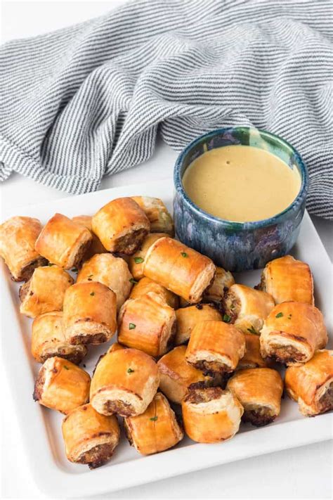 Sausage Rolls - A Party Appetizer | 365 Days of Baking and More