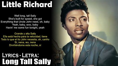 Little Richard Long Tall Sally(Lyrics Spanish-English) (Español-Inglés ...