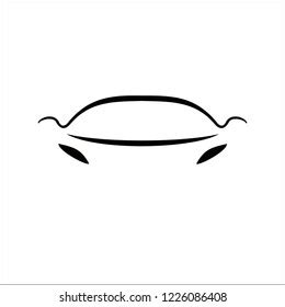 Simple Car Logo Design Stock Illustration 1226086408