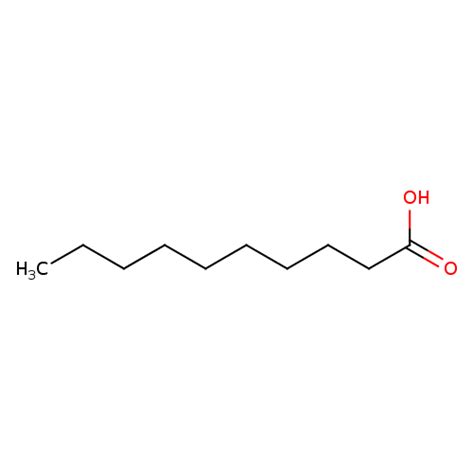 Caproic Acid Structure