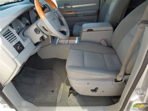 Light Graystone Interior 2008 Chrysler Aspen Limited Photo #76315854 ...