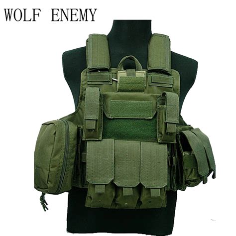 Tactical Vest CS Wargame Airsoft Paintball MOLLE CIRAS Combat Vest CIRAS Tactical Vest With ...