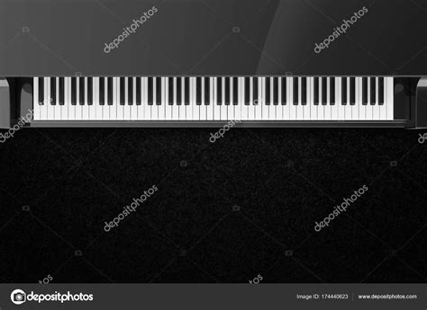 Black glossy grand piano keyboard ⬇ Stock Photo, Image by © vlastas ...