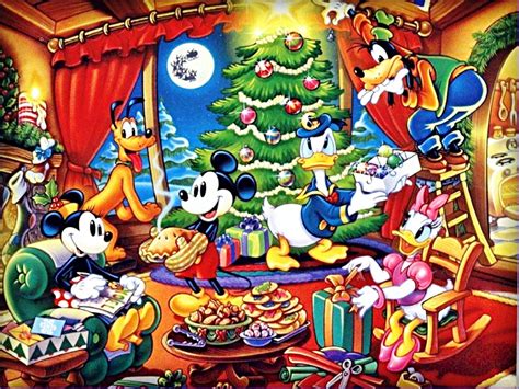 Download Disney Christmas With Mickey And Friends Wallpaper ...