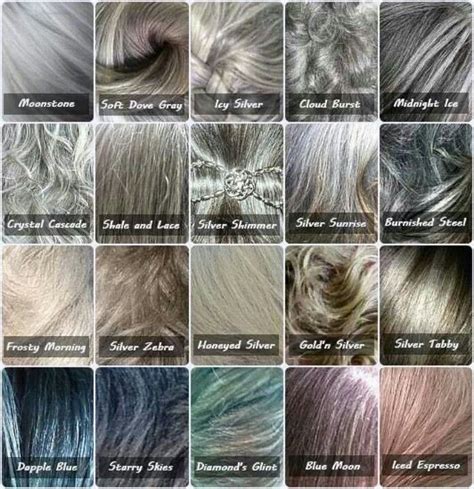 Which one resembles your gray color shade? Pic courtesy of Louise ...