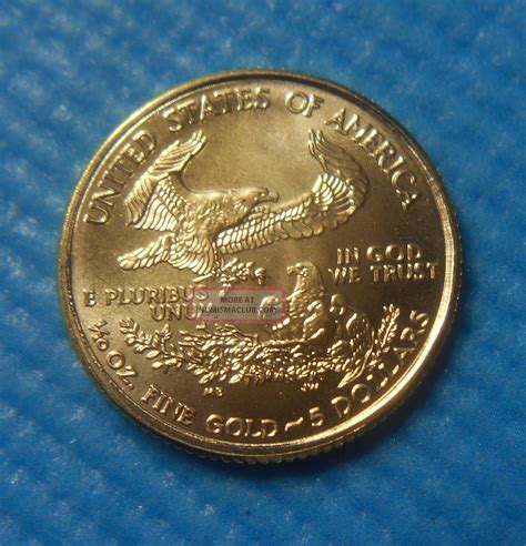 2000 1/10 Oz $5 Dollar Gold American Eagle Coin