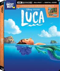 Luca 4K Blu-ray (SteelBook) (Canada)