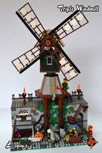 [MOC] Triple Windmill - LEGO Historic Themes - Eurobricks Forums