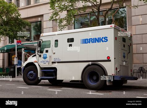 Brink's Armoured car Stock Photo - Alamy