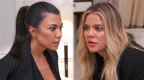 Khloe Kardashian FLIPS OUT At Kourtney During Explosive Fight In KUWTK ...