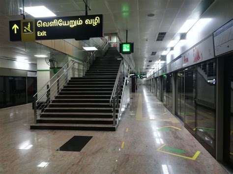 Thirumangalam Metro Station Chennai