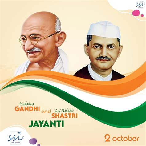 Happy gandhi jayanti and happy lal bahadur shastri jayanti – Artofit