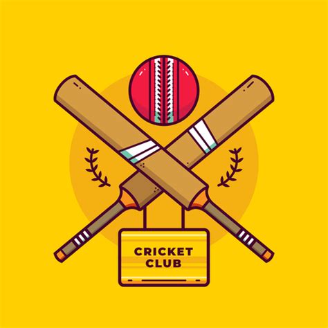 Cricket Logo Vector 364502 Vector Art at Vecteezy