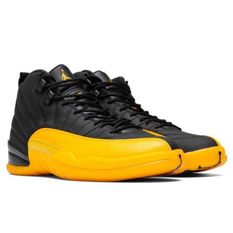 Air 12 Retro - Black/University Gold – Feature