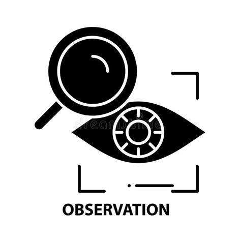 Observation Icon Vector from Human Mind Collection. Thin Line Observation Outline Icon Vector ...