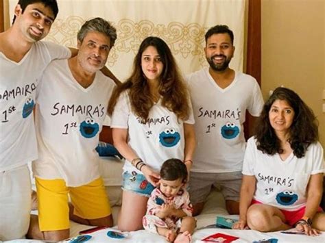 Rohit Sharma Celebrates Daughter Samaira's First B'day