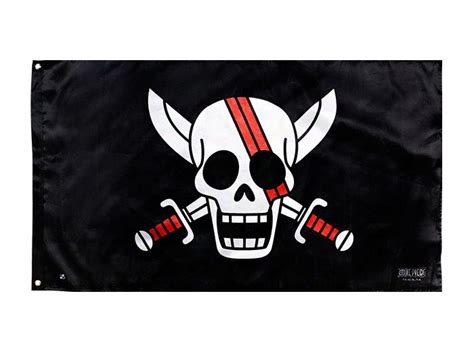 Σημαία Red Hair Pirates (120x70) | One Piece | One piece logo, Pirate flag, One piece