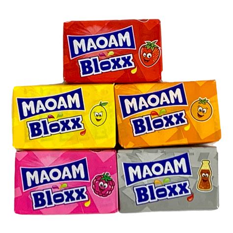 Maoam Assorted "Wild Red Berry" Chewy Candies, 5 Flavors, 3.9 oz - Germanfoods.org