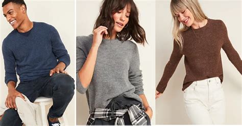 Old Navy: Adult Sweaters Only $12! (Reg. $30) Today Only! - Freebies2Deals