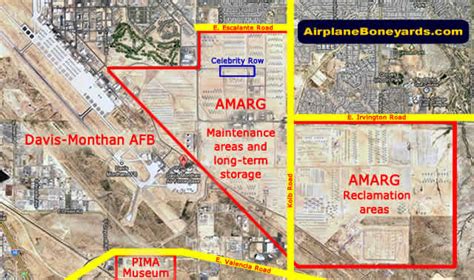 Davis Monthan Afb Map - Map Of East Coast